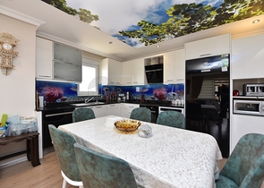 Меблированная квартира в районе Авсаллар с видом на море