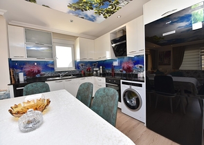 Меблированная квартира в районе Авсаллар с видом на море