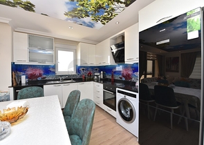 Меблированная квартира в районе Авсаллар с видом на море