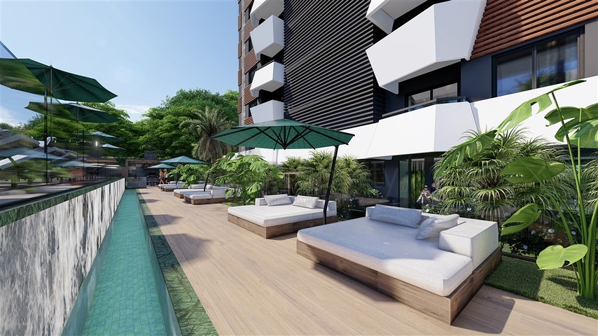 Проект в районе Махмутлар города Алания