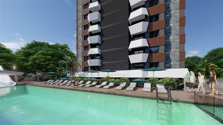 Проект в районе Махмутлар города Алания