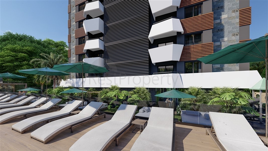 Проект в районе Махмутлар города Алания