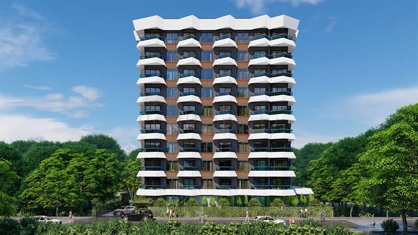 Проект в районе Махмутлар города Алания