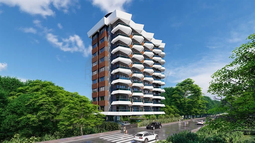 Проект в районе Махмутлар города Алания