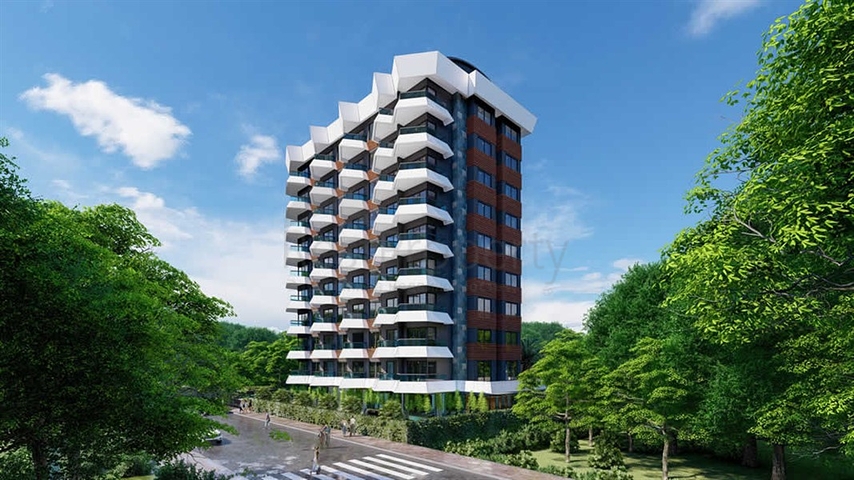 Проект в районе Махмутлар города Алания