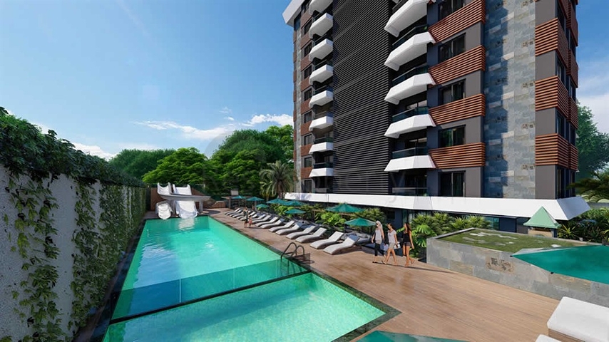 Проект в районе Махмутлар города Алания