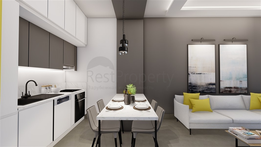 Проект в районе Махмутлар города Алания