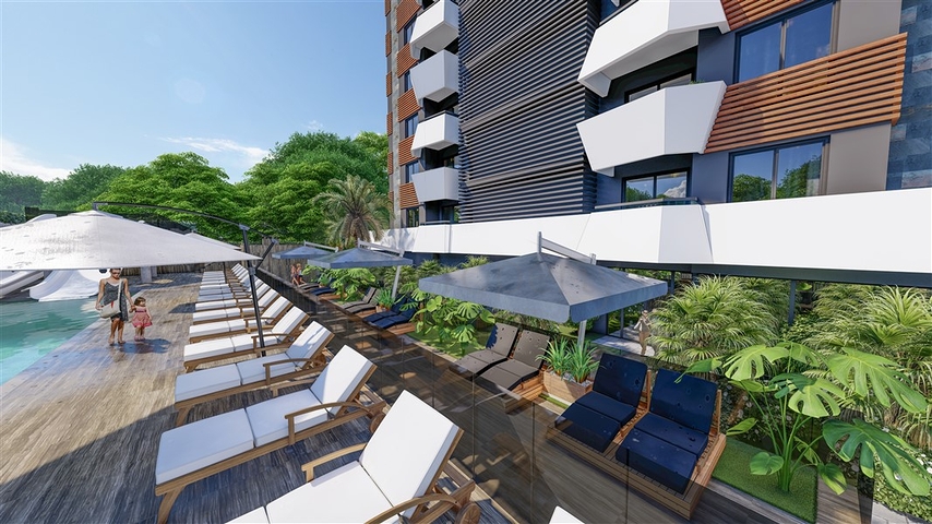 Проект в районе Махмутлар города Алания