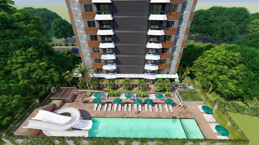 Проект в районе Махмутлар города Алания