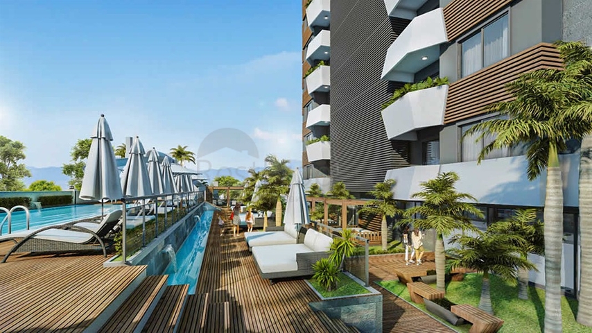 Проект в районе Махмутлар города Алания