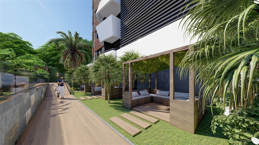 Проект в районе Махмутлар города Алания