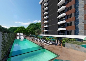 Проект в районе Махмутлар города Алания