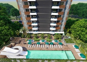 Проект в районе Махмутлар города Алания