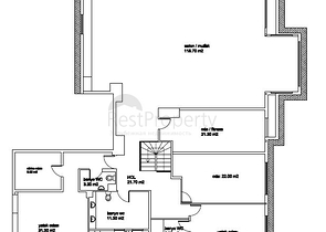 Просторный пентхаус с красивым видом в центре Аланьи