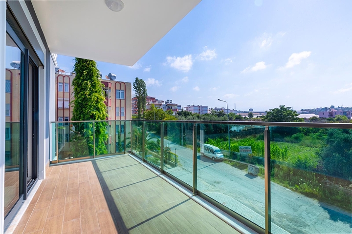 Меблированная двухкомнатная квартира в Авсалларе