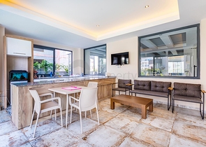 Меблированная двухкомнатная квартира в Авсалларе