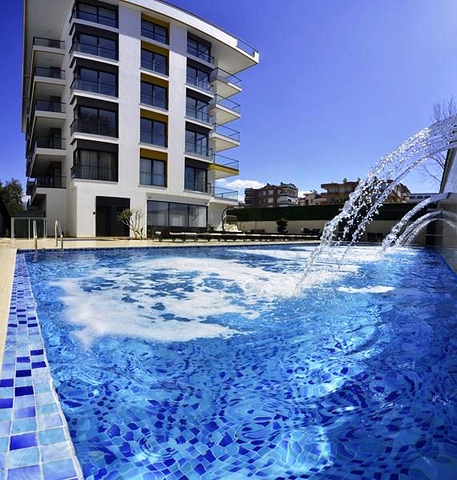 Меблированный пентхаус в районе Оба.