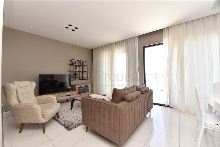 Меблированный пентхаус в районе Оба.