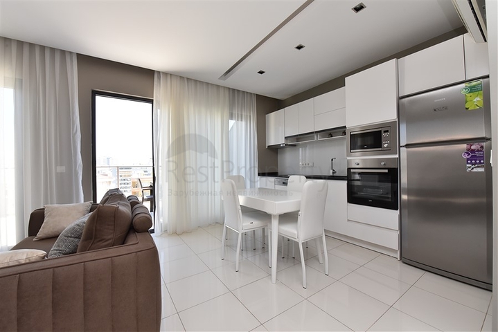 Меблированный пентхаус в районе Оба.