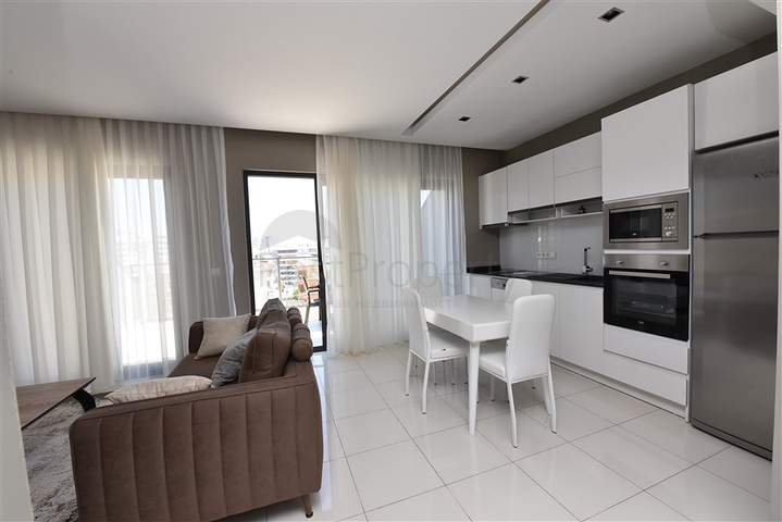 Меблированный пентхаус в районе Оба.