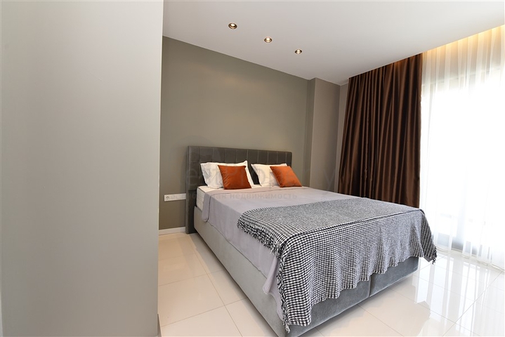 Меблированный пентхаус в районе Оба.