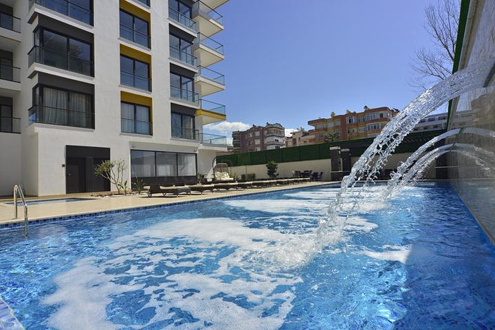 Меблированный пентхаус в районе Оба.