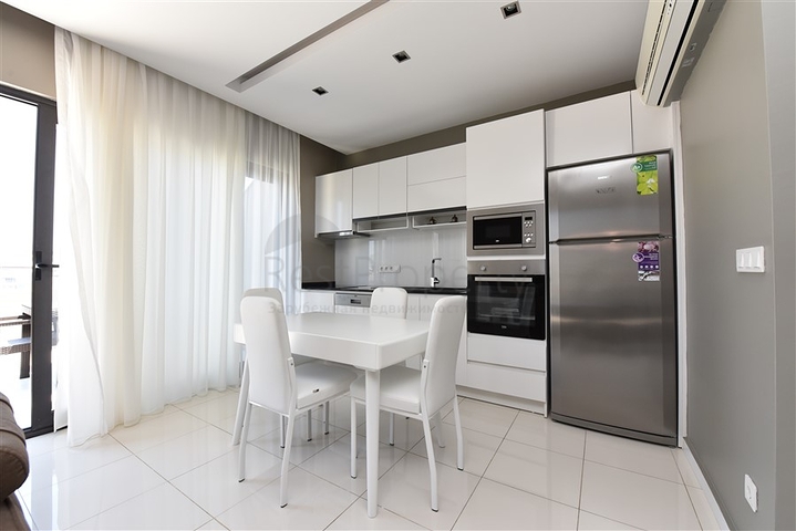 Меблированный пентхаус в районе Оба.