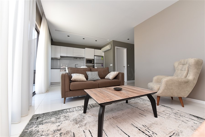 Меблированный пентхаус в районе Оба.