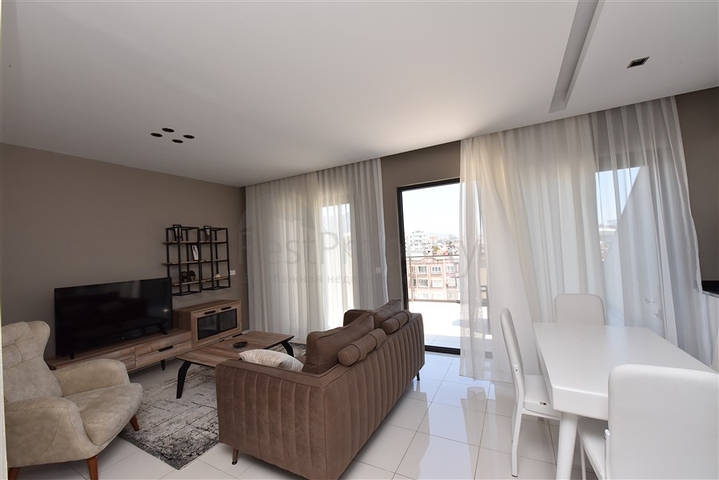 Меблированный пентхаус в районе Оба.