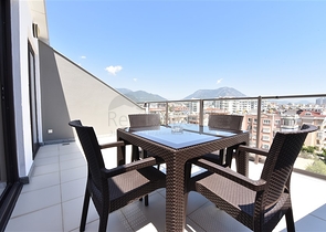 Меблированный пентхаус в районе Оба.