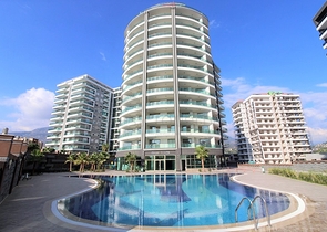 Двухкомнатная меблированная квартира в Махмутларе