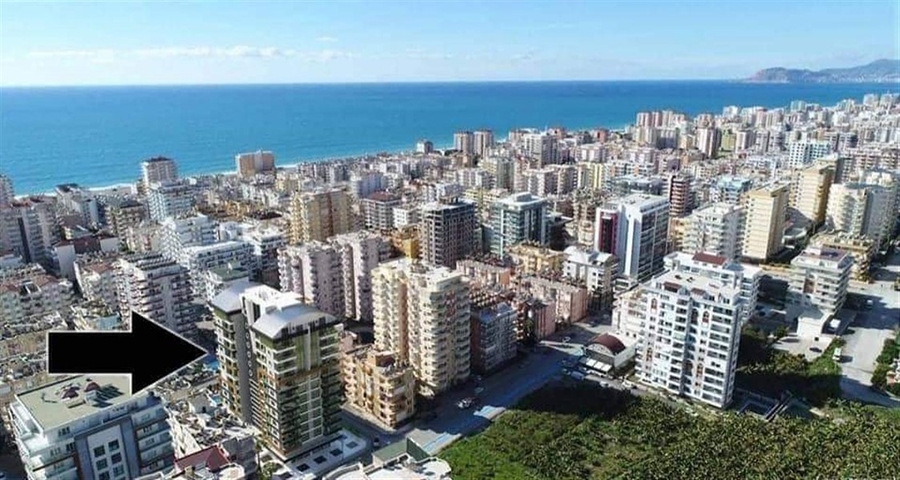 Меблированная трёхкомнатная квартира в районе Махмутлар