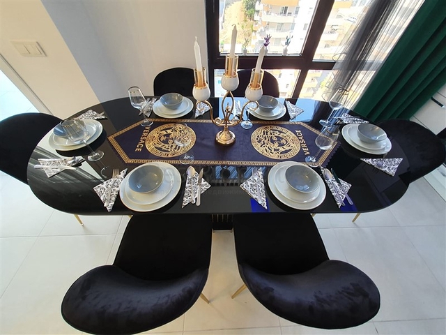 Меблированная трёхкомнатная квартира в районе Махмутлар