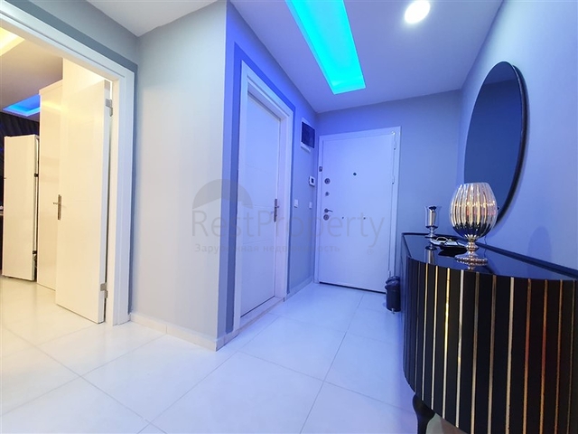 Меблированная трёхкомнатная квартира в районе Махмутлар