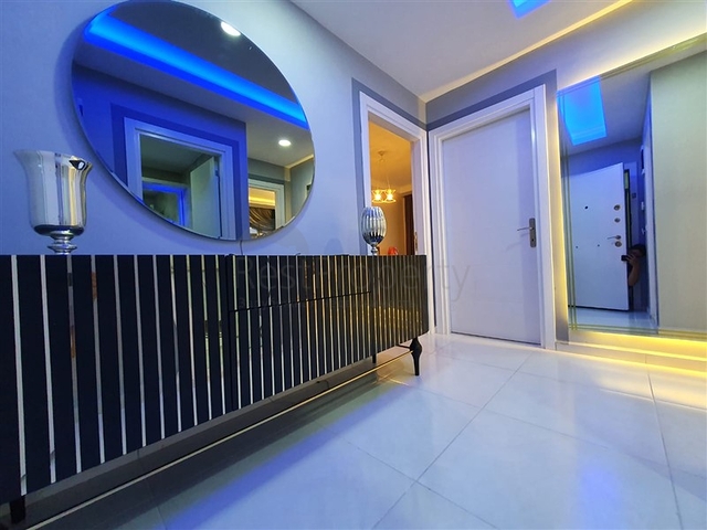 Меблированная трёхкомнатная квартира в районе Махмутлар