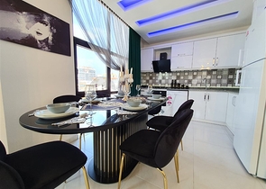 Меблированная трёхкомнатная квартира в районе Махмутлар