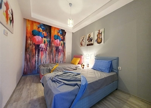 Меблированная трёхкомнатная квартира в районе Махмутлар