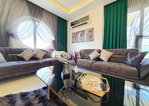 Меблированная трёхкомнатная квартира в районе Махмутлар