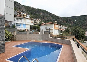 Вилла с панорамным видом в центре Аланьи