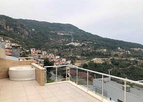 Вилла с панорамным видом в центре Аланьи