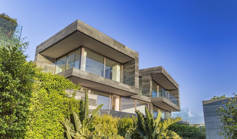 Виллы с видом на главный замок Бодрума и острова Кос и Караада