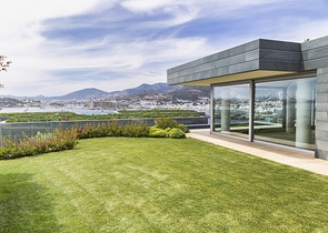 Виллы с видом на главный замок Бодрума и острова Кос и Караада