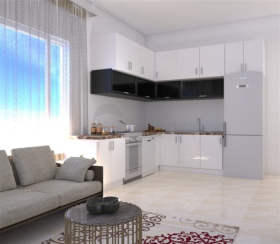 Новый строящийся проект в районе Махмутлар 