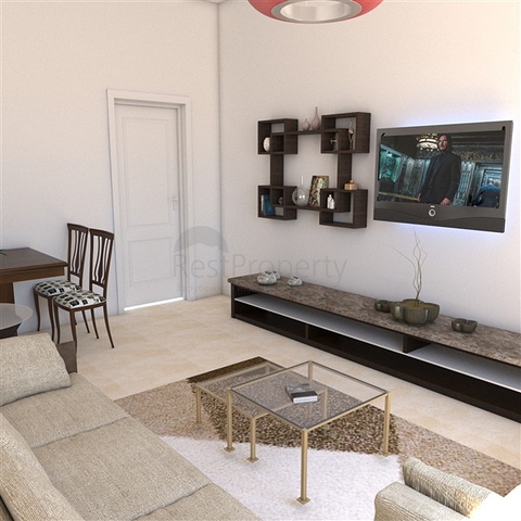 Новый строящийся проект в районе Махмутлар 