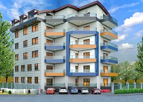 Новый строящийся проект в районе Махмутлар 