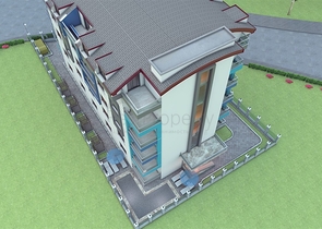 Новый строящийся проект в районе Махмутлар 