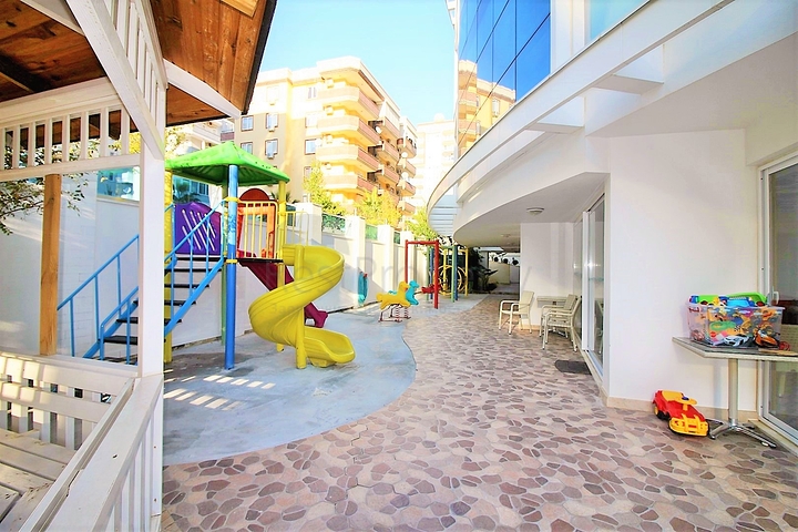 Двухкомнатная квартира в центре района Махмутлар 