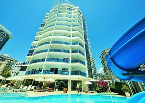 Двухкомнатная квартира в центре района Махмутлар 