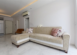 Двухкомнатная квартира в центре района Махмутлар 