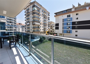 Двухкомнатная квартира в центре района Махмутлар 